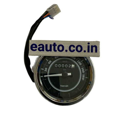 Analog Speedometer for Royal Enfield Electra Silver