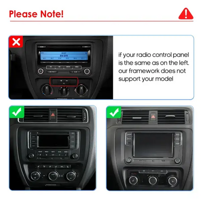 Android Screen for Volkswagen VW Jetta 6 2011 - 2018 Stereo Car Radio Video Players Wireless Carplay 2 Din GPS DSP 7862