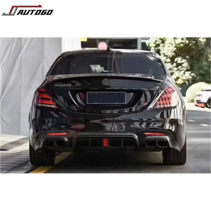 For Auto Parts Car Full Body Kit Set Upgrade B-BRABUS Modified Facelift for S Class W222 S320 S400 S450 Grille Bumper Diffuser