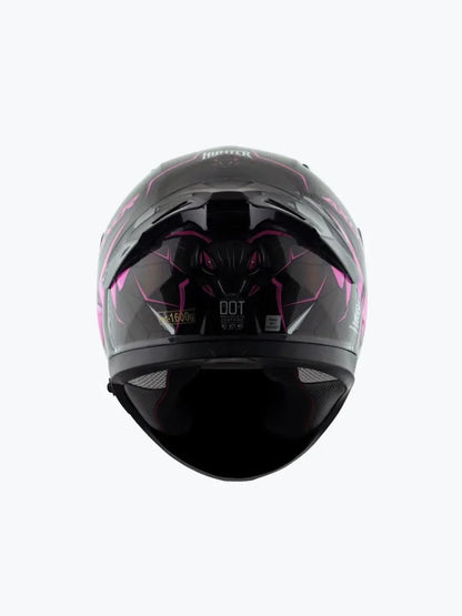 Axor Apex Hunter Gloss Black Pink Helmet L