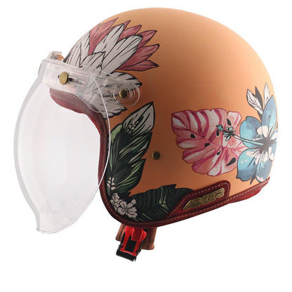 Axor Retro Jet Hawaii Women's Helmet