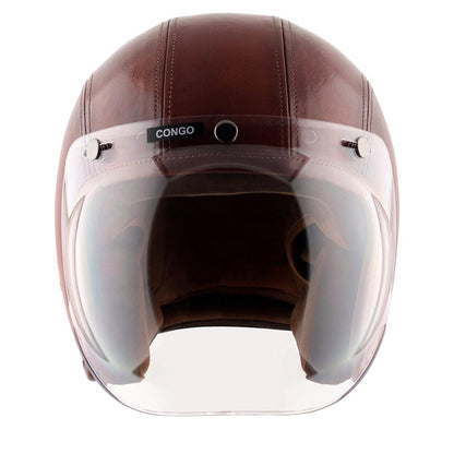 Axor Retro Jet Leather Helmet