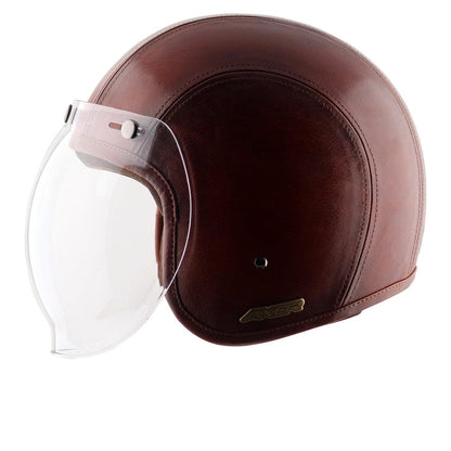 Axor Retro Jet Leather Helmet