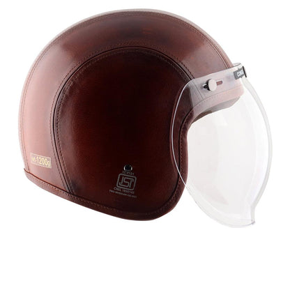 Axor Retro Jet Leather Helmet