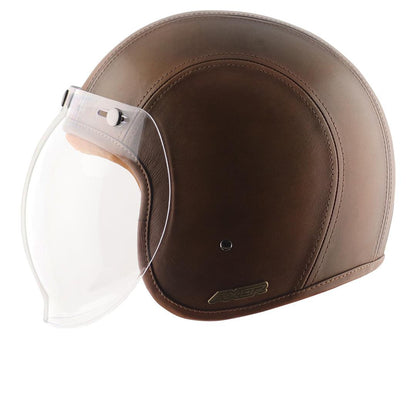 Axor Retro Jet Leather Helmet