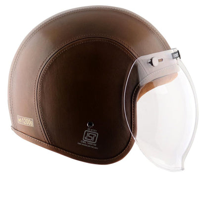 Axor Retro Jet Leather Helmet