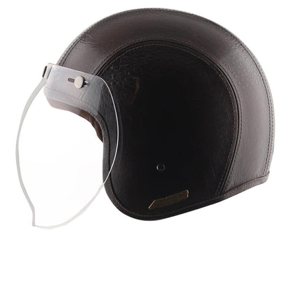 Axor Retro Jet Leather Helmet