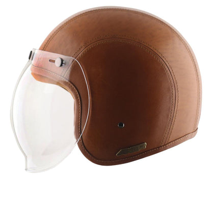 Axor Retro Jet Leather Helmet