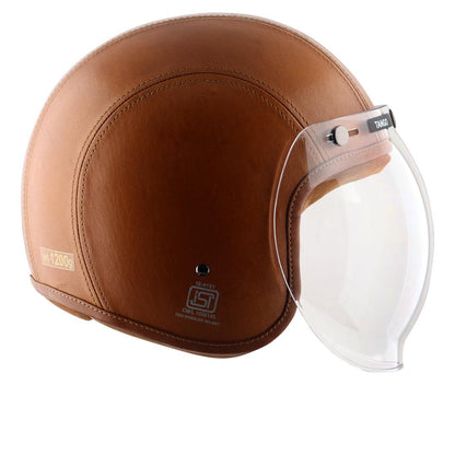 Axor Retro Jet Leather Helmet