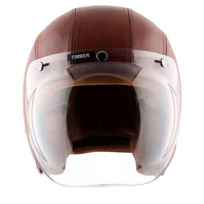 Axor Retro Jet Leather Helmet