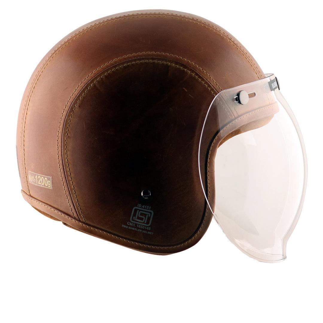 Axor Retro Jet Leather Helmet