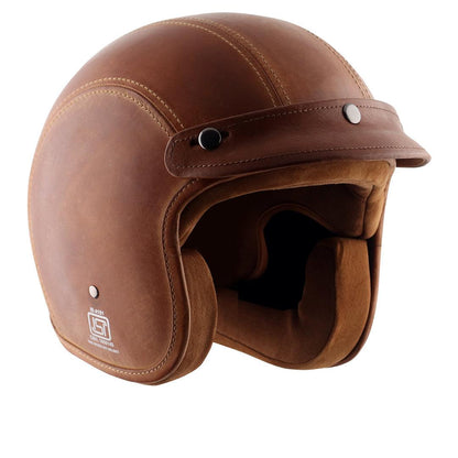 Axor Retro Jet Leather Helmet