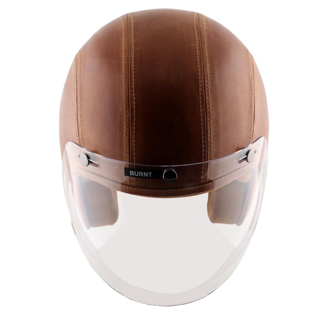 Axor Retro Jet Leather Helmet