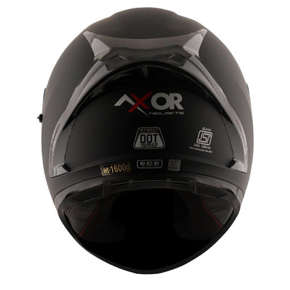 Axor Street Solid Black Helmet