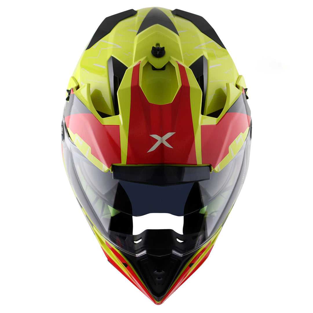 Axor X-Cross Flash Dual Visor Helmet