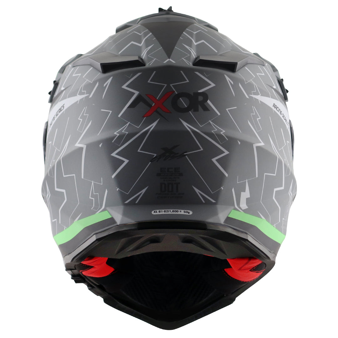 Axor X-Cross Flash Dual Visor Helmet