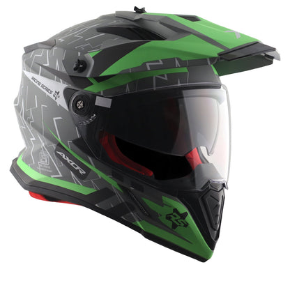 Axor X-Cross Flash Dual Visor Helmet