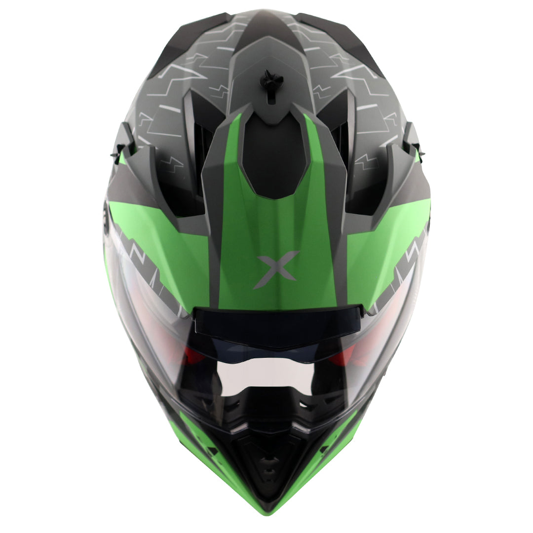 Axor X-Cross Flash Dual Visor Helmet