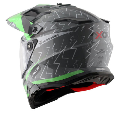 Axor X-Cross Flash Dual Visor Helmet