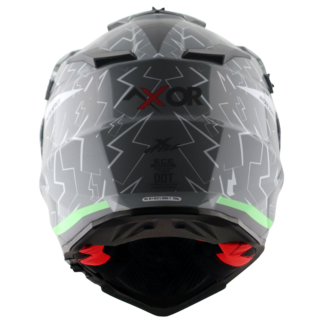 Axor X-Cross Flash Dual Visor Helmet