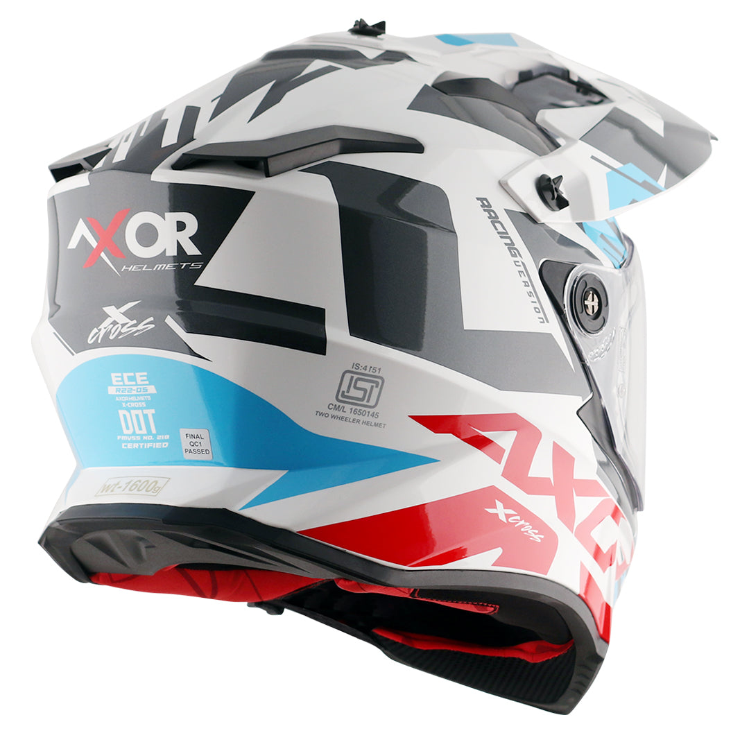 Axor X-cross X1 Helmet with Dual Visor