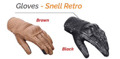 BBG Snell Retro Riding Gloves