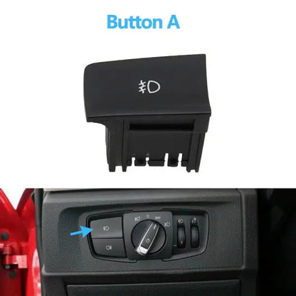 Car Craft Compatible With Bmw 1 Series F20 F21 2012-2018 2 Series F22 F23 2009-2017 3 Series F30 F31 F34 F35 4 Series F32 F33 F36 F82 F83 Fog Lamp Light Button Switch Headlight Knob 61319265300