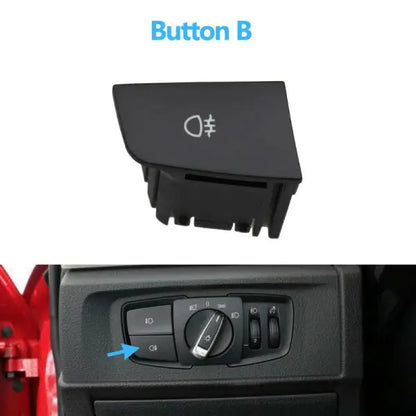 Car Craft Compatible With Bmw 1 Series F20 F21 2012-2018 2 Series F22 F23 2009-2017 3 Series F30 F31 F34 F35 4 Series F32 F33 F36 F82 F83 Fog Lamp Light Button Switch Headlight Knob 61319265300