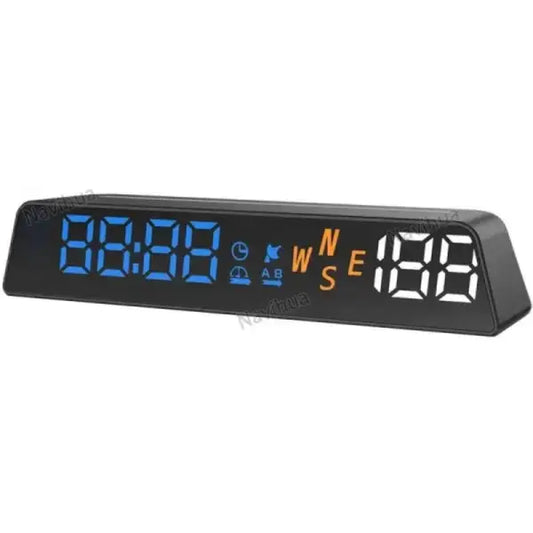 Car Craft Comaptible With Car Gps Hud Head Up Display Car Speedometer Smart Digital Alarm Reminder Car Speedometer H500g