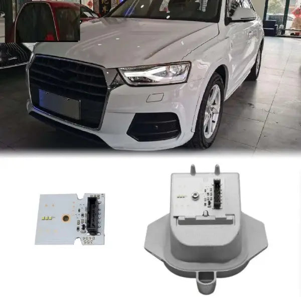 Car Craft Compatible With Audi Q3 Lci 2016-2018 Headlights Drl Daytime Running Light Led Light Angel Eyes Control Unit Module 8u0941475b Left