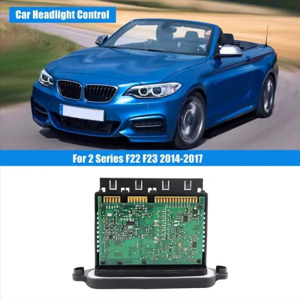 Car Craft Compatible With Bmw 2 Series F22 F23 2014-2017 Headlight Control Ballast Tms Driver Led Module With Afs 63117363090 Usa