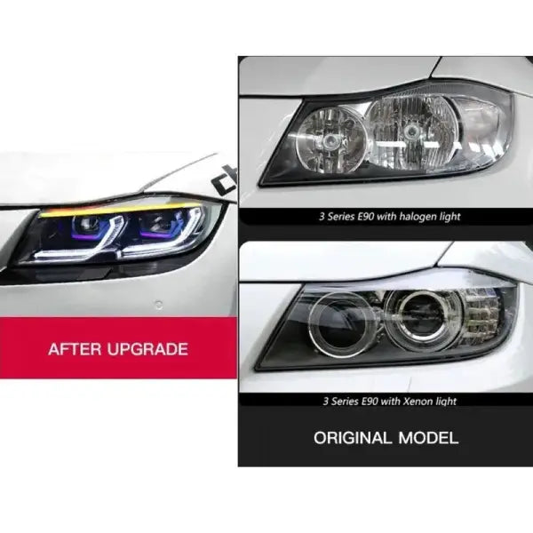 Car Craft Compatible With Bmw 3 Series E90 Lci 2008-2012 G20 Laser Style Headlight Headlamp For Helogen Car