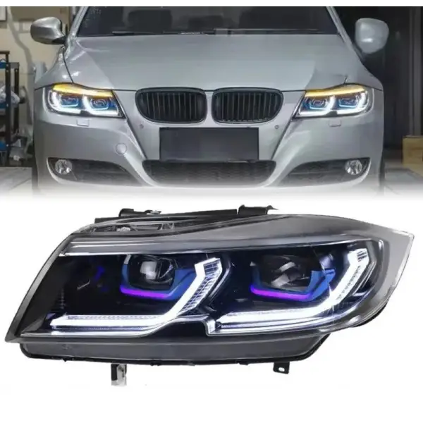 Car Craft Compatible With Bmw 3 Series E90 Lci 2008-2012 G20 Laser Style Headlight Headlamp For Xenon Car