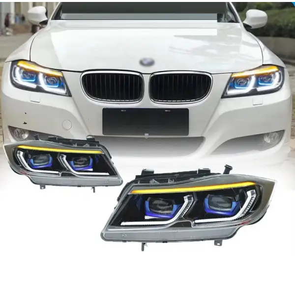 Car Craft Compatible With Bmw 3 Series E90 Lci 2008-2012 G20 Laser Style Headlight Headlamp For Xenon Car