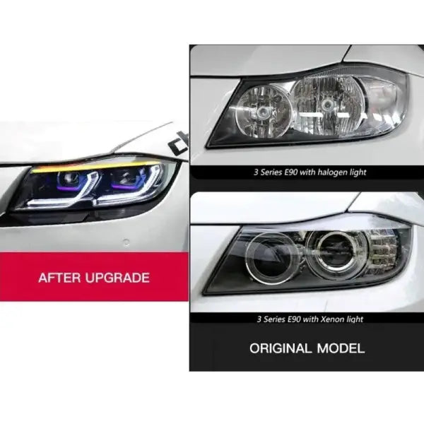 Car Craft Compatible With Bmw 3 Series E90 Lci 2008-2012 G20 Laser Style Headlight Headlamp For Xenon Car