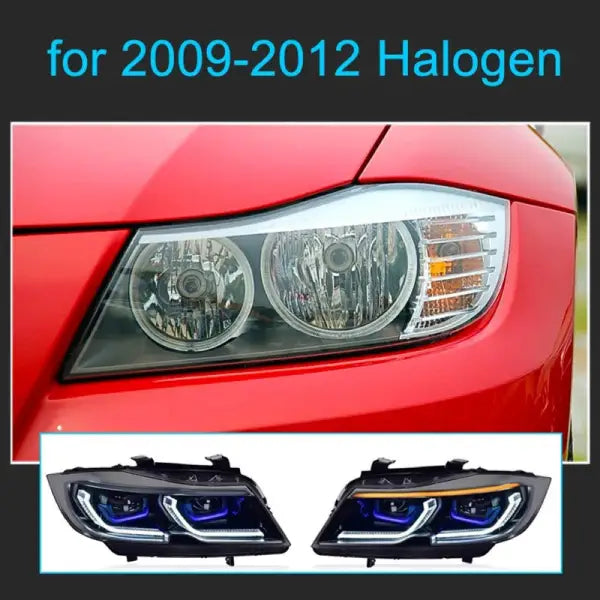 Car Craft Compatible With Bmw 3 Series E90 Lci 2008-2012 G20 Laser Style Headlight Headlamp For Helogen Car