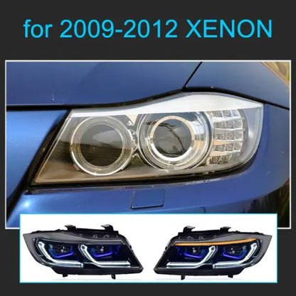 Car Craft Compatible With Bmw 3 Series E90 Lci 2008-2012 G20 Laser Style Headlight Headlamp For Xenon Car