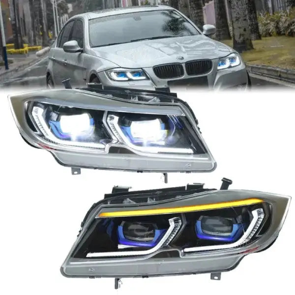 Car Craft Compatible With Bmw 3 Series E90 Lci 2008-2012 G20 Laser Style Headlight Headlamp For Helogen Car