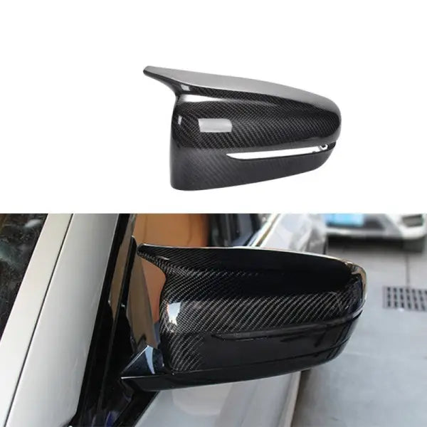 Car Craft Compatible With Bmw 3 Series G20 G28 2019-2024 4 Series G22 2019-2024 Bmw 5 Series G30 G38 2018-2023 7 Series G11 G12 2016-2023 8 Series G14 G15 G16 2018-2021 Real Carbon Fiber Mirror Cover