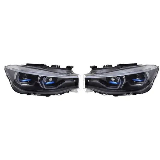 Car Craft Compatible With Bmw 3 Series Gt F34 2012-2019 Head Lamp Light Headlight Headlamp Laser Style For Xenon Light