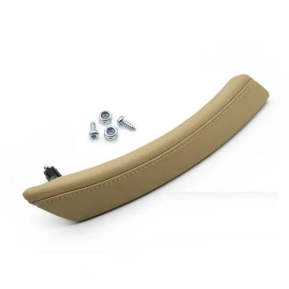 Car Craft Compatible With Bmw 5 Series E60 E61 2006-2010 Front Left Pessender Side Inner Door Pull Handle Assembly 51416983669 Beige