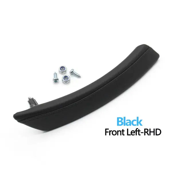 Car Craft Compatible With Bmw 5 Series E60 E61 2006-2010 Front Left Pessender Side Inner Door Pull Handle Assembly 51416983667 Black