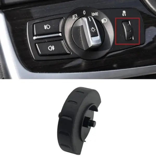 Car Craft Compatible With Bmw 5 Series F10 F07 Gt2010-2017 7 Series F02 2009-2016 X3 F25 2011-2017 X4 F26 2013-2018 Headlight Switch Panel Roller Knob 61316803965-1