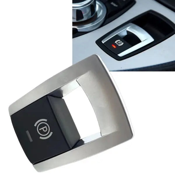 Car Craft Compatible With Bmw Z4 E89 2009-2016 Parking Hand Brake Switch Button Cover Handbrake Knob Cap 61319184269