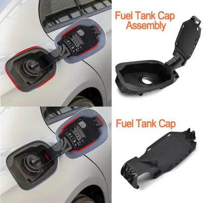 Car Craft Compatible With Mercedes Benz E Class W213 2016-2023 Exterior Car Fuel Tank Cap Cover Assembly Replacement 2136301103