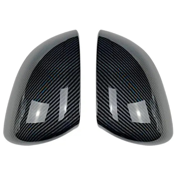 Car Craft Compatible With Mercedes C Class W206 2022+ Rear View Side Mirror Cover Zst-267 Cf Carbon Fiber Look