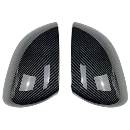 Car Craft Compatible With Mercedes C Class W206 2022+ Rear View Side Mirror Cover Zst-267 Cf Carbon Fiber Look