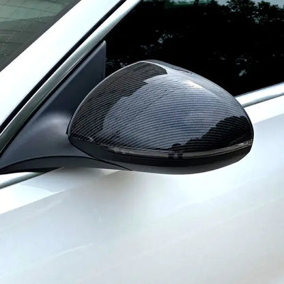 Car Craft Compatible With Mercedes C Class W206 2022+ Rear View Side Mirror Cover Zst-267 Cf Carbon Fiber Look