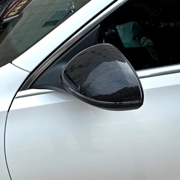 Car Craft Compatible With Mercedes C Class W206 2022+ Rear View Side Mirror Cover Zst-267 Cf Carbon Fiber Look