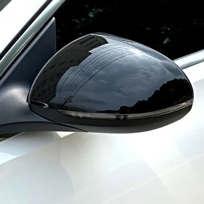 Car Craft Compatible With Mercedes C Class W206 2022+ Rear View Side Mirror Cover Zst-267 Gb Glossy Black